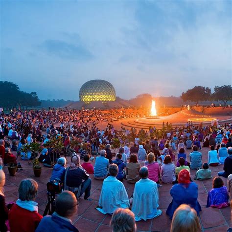 Auroville in Brief .